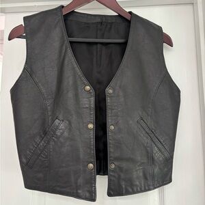 Fiocchi 100% Italian leather vest